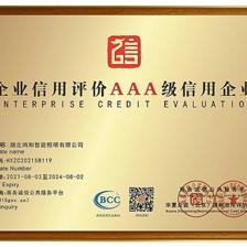 恭賀湖北鴻和照明榮獲AAA級信用企業認證，彰顯企業卓越信譽